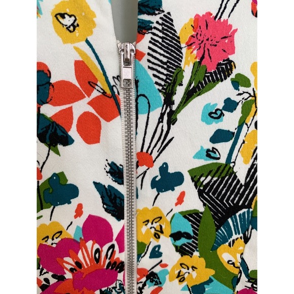 Maggy London Multicolor Floral Sleeveless A Line Fit Flare Dress Size 12 $175 - Picture 11 of 16
